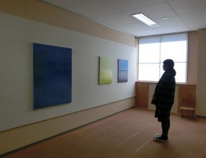 ギャラリーあとりえほん展示風景
