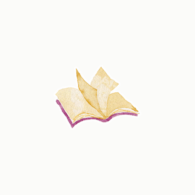 イラスト:本が開いています。