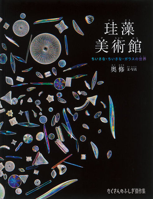 にじいろにかががやく珪藻の画像の表紙