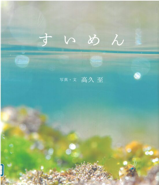 写真：水面の下の川です。