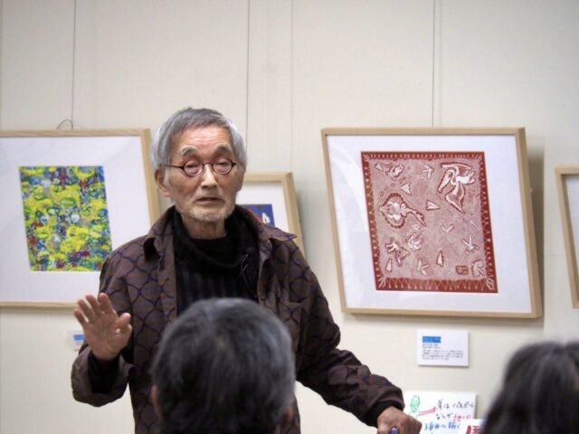 写真：田島征三さんです。
